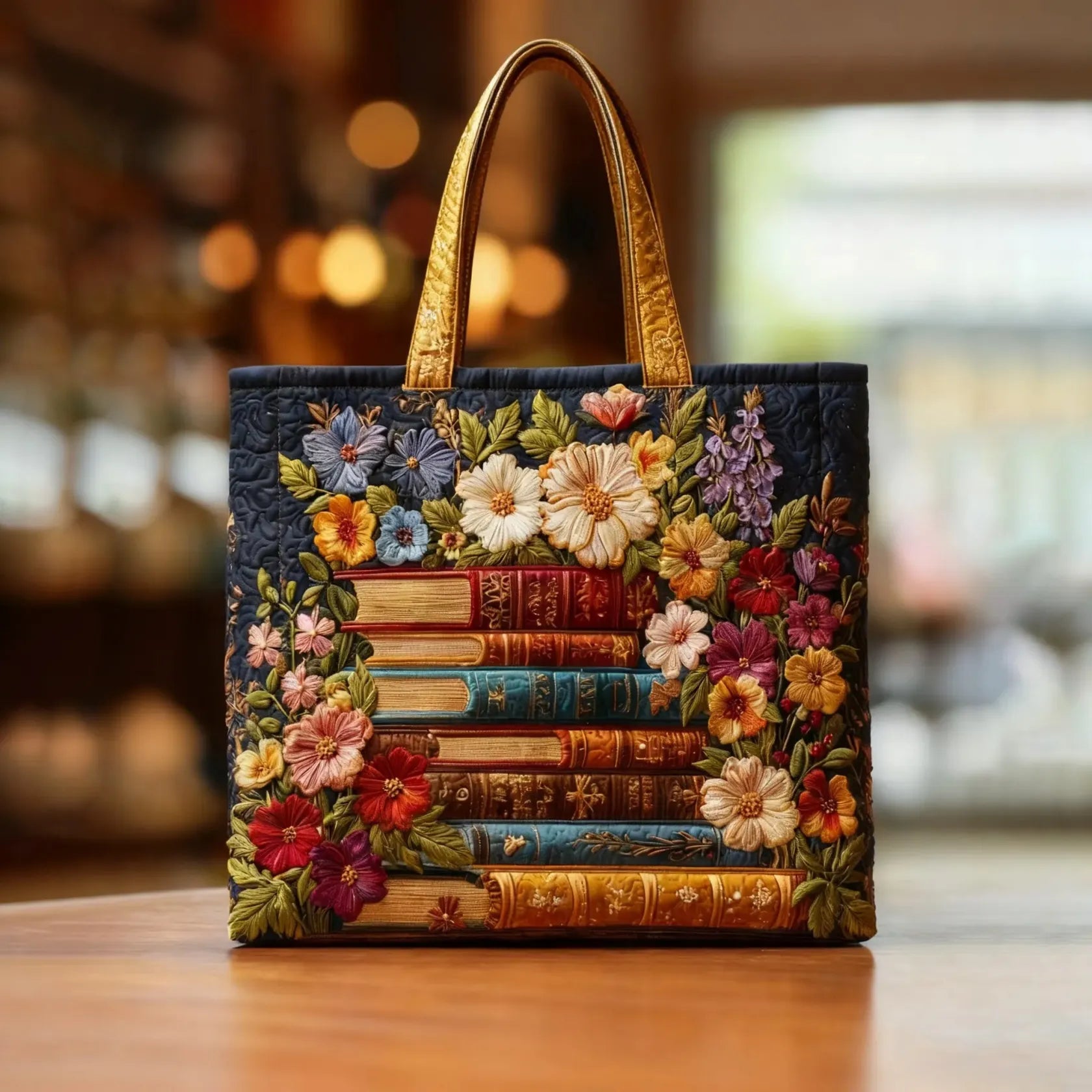 Artisanal Sack - Floral Print and Book