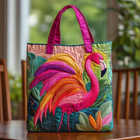 Quilted Bag - Rainbow Flame