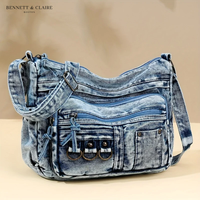 Debra™ Denim Crossbody Bag
