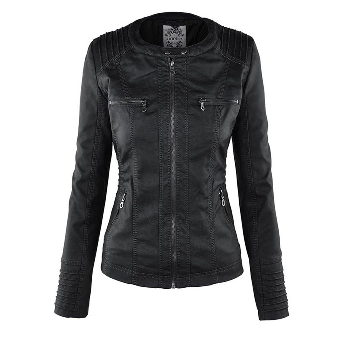 Flavia | Durable and Elegant Leather Jacket