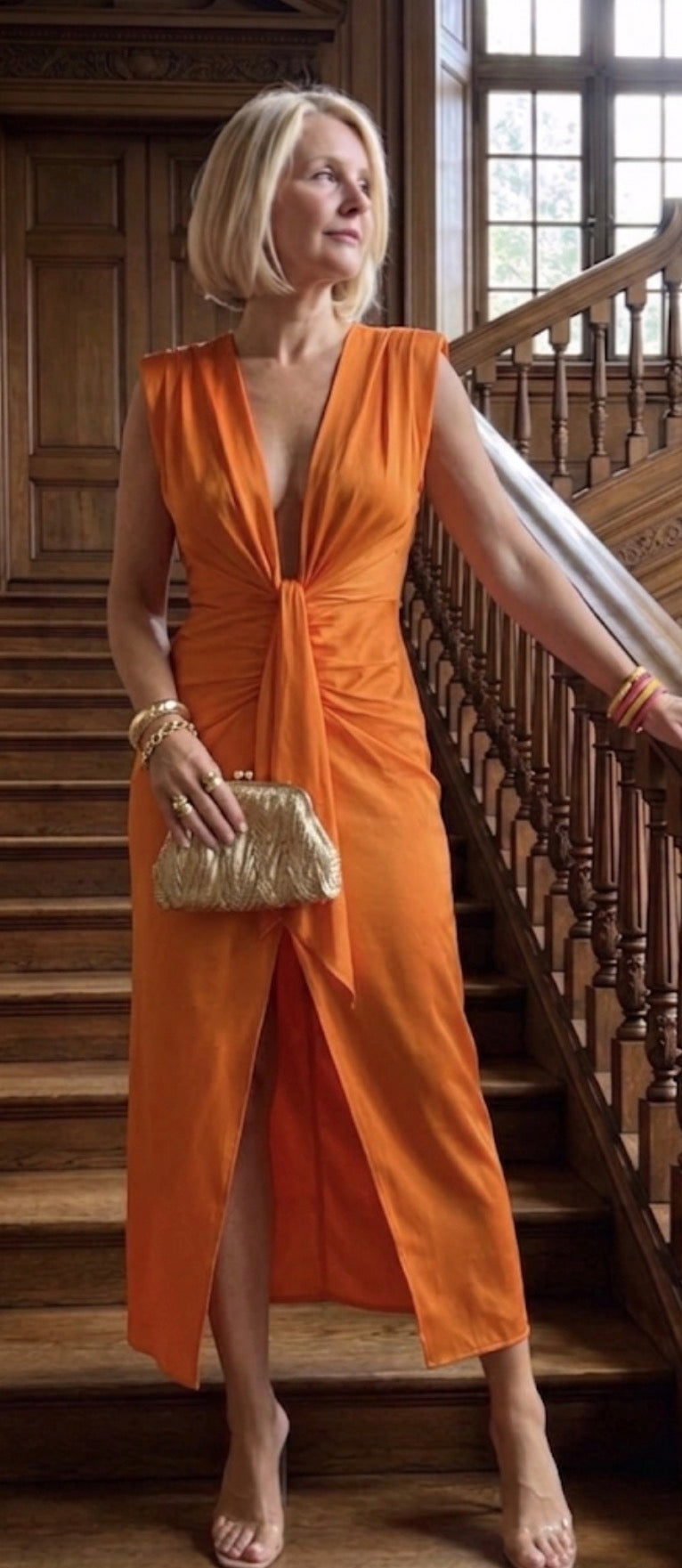 Ellis & Johnson™  | Elegant Pleated Dress