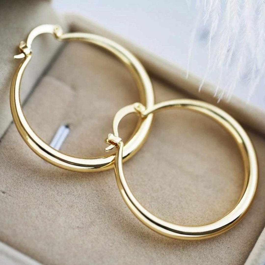 Dolores - High Impact Gold Earrings