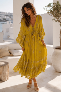 Long Benirrás Dress
