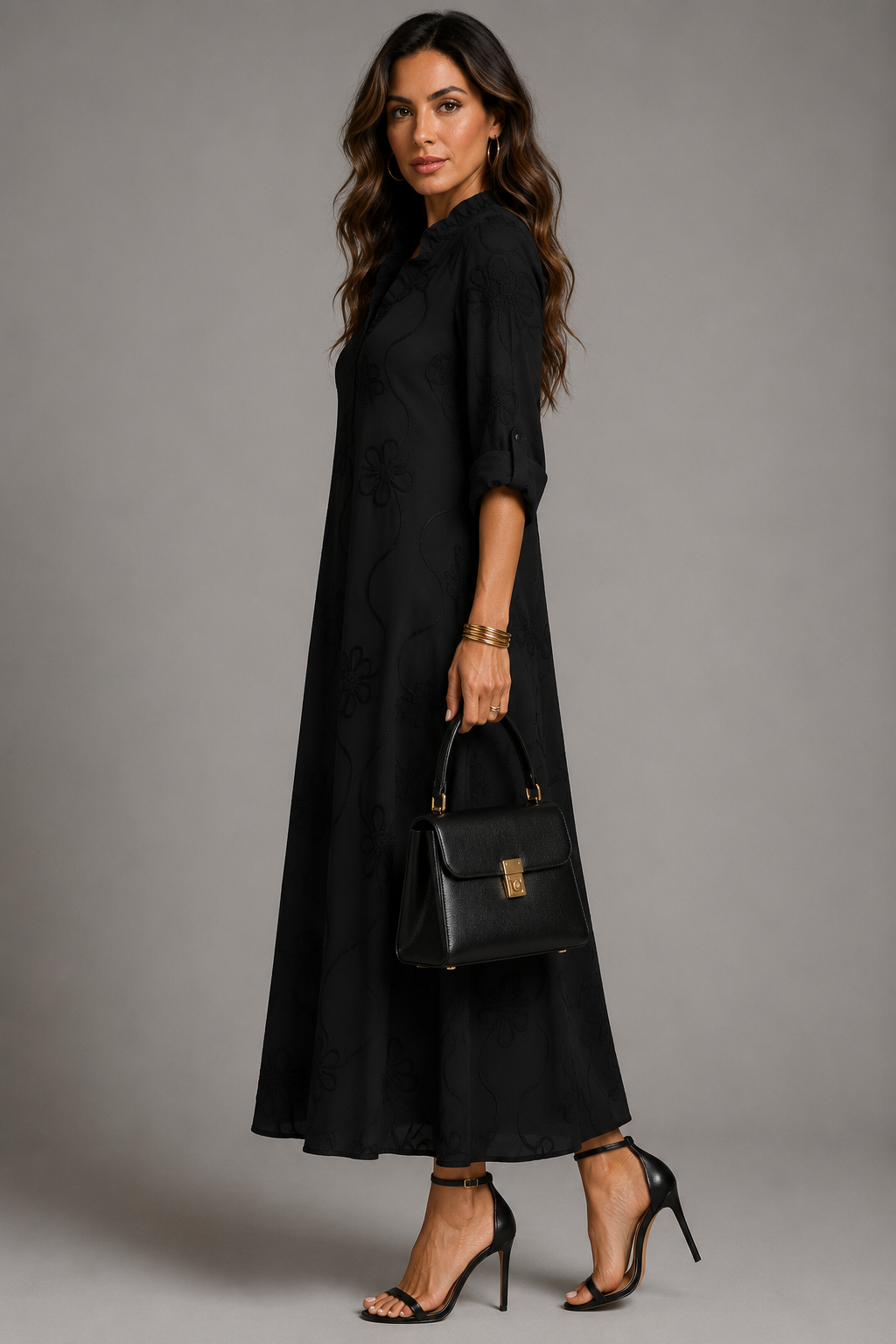Ambre | Figure-flattering Floral Summer Dress