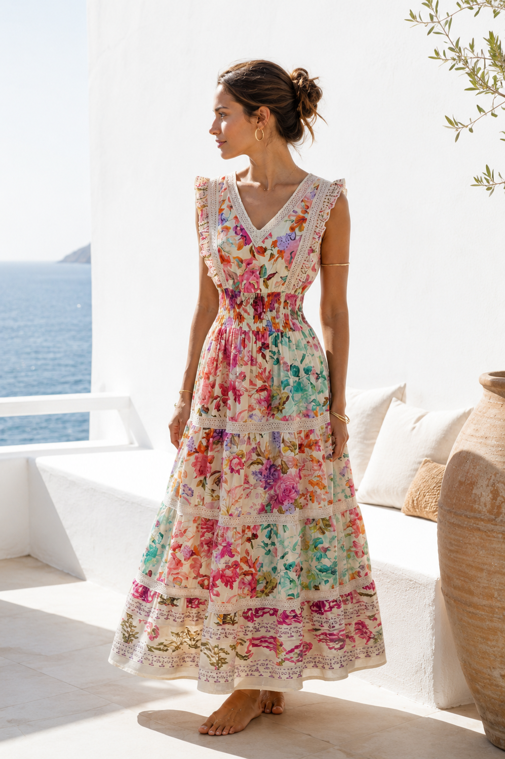 Bougainvillea Dress