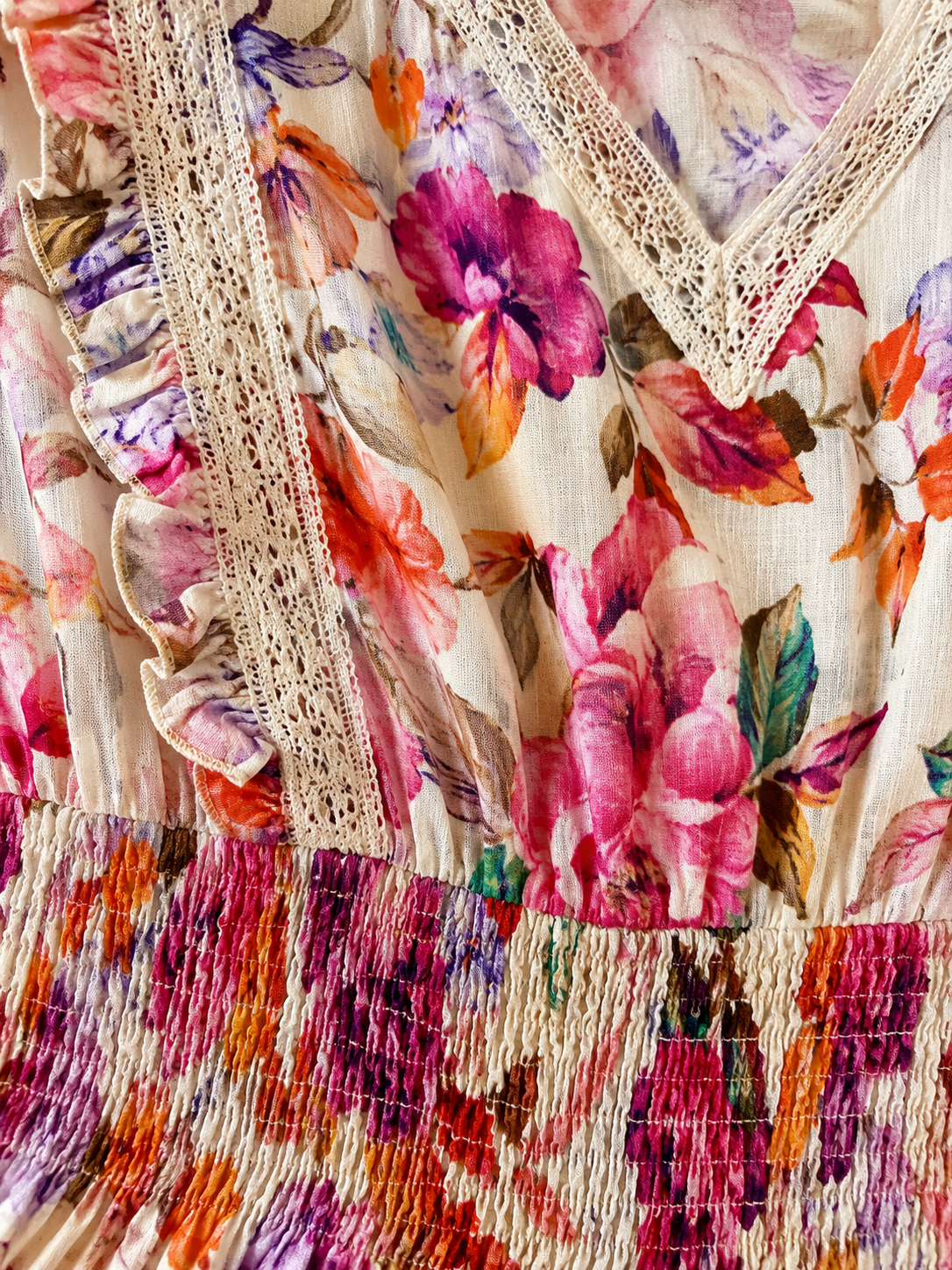 Bougainvillea Dress