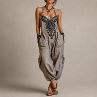 WREN | Boho Overalls Jumpsuit with Harem Fit