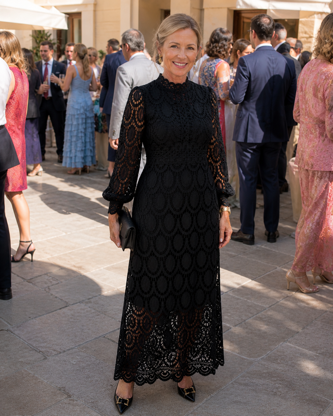 Ellis & Johnson™ | Lace Midi Dress