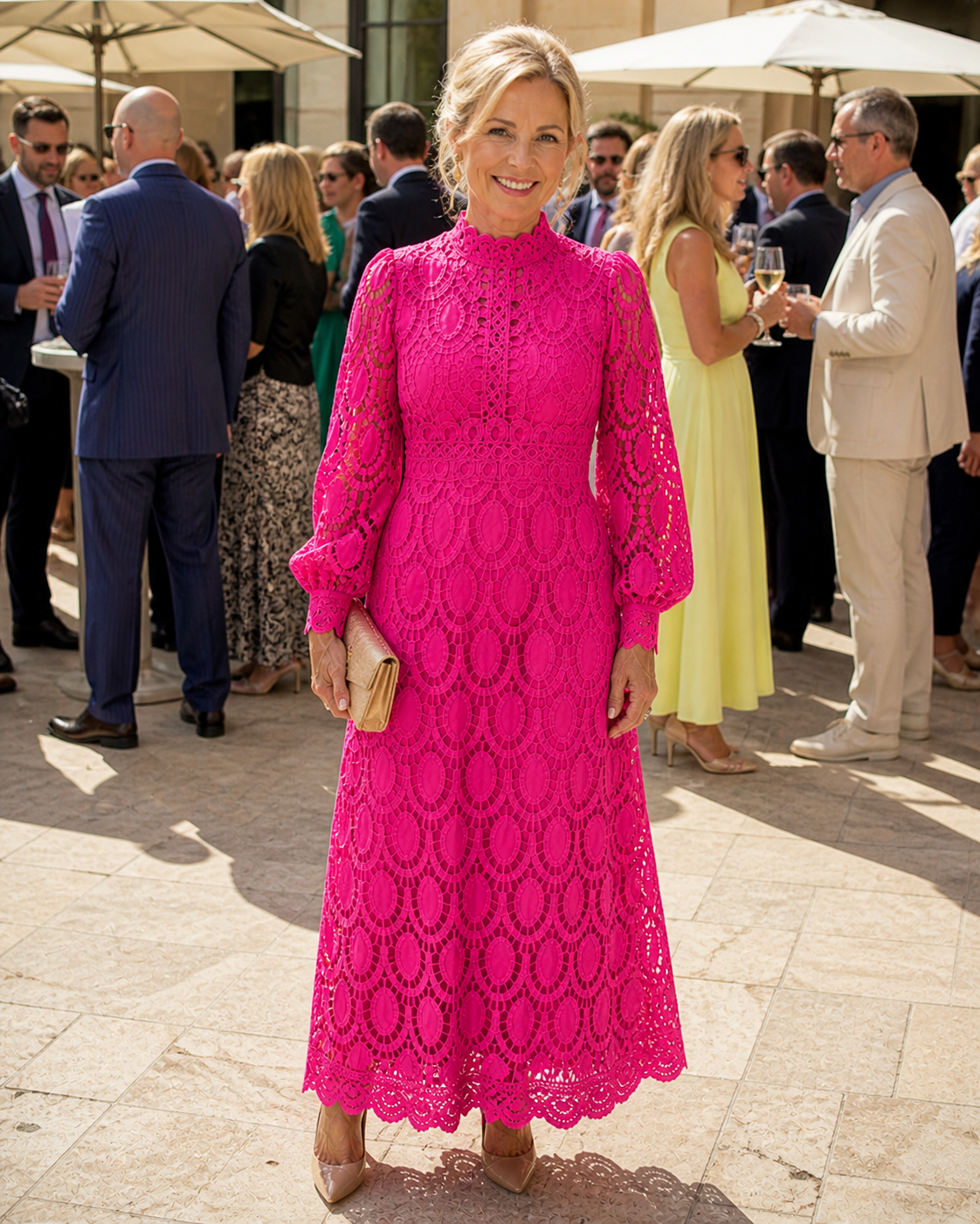 Ellis & Johnson™ | Lace Midi Dress