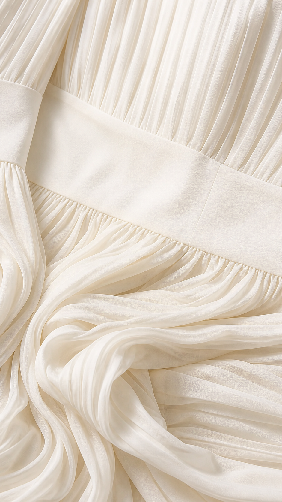 Greta | Pleated Jumpsuit with Deep Neckline