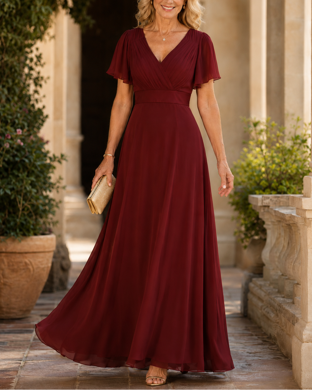 Victoria | Timeless Evening Maxi Dress