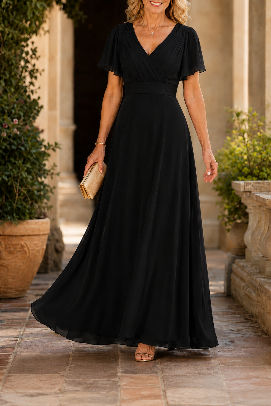 Victoria | Timeless Evening Maxi Dress