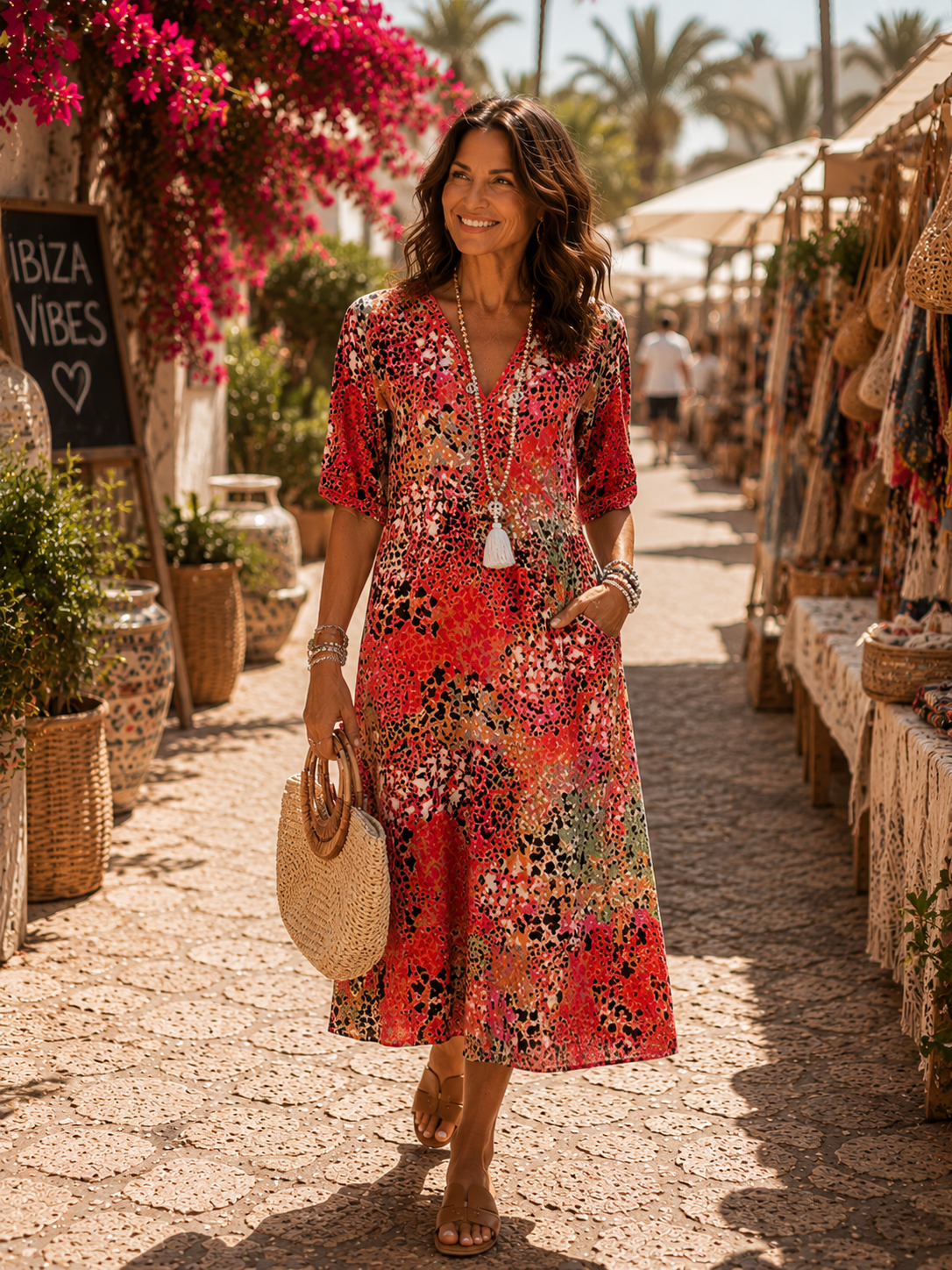Iris | Light Flowing Dress