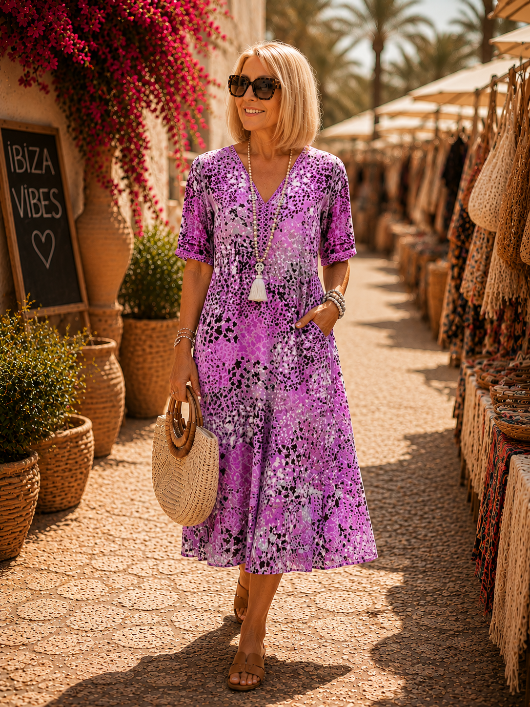 Iris | Light Flowing Dress
