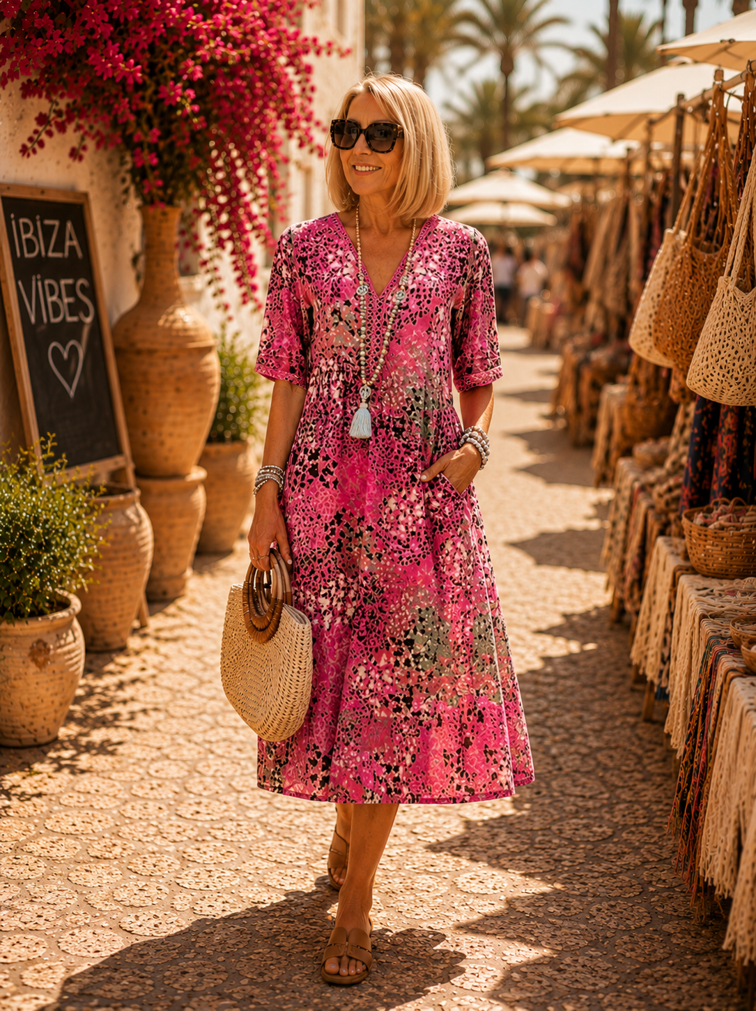 Iris | Light Flowing Dress