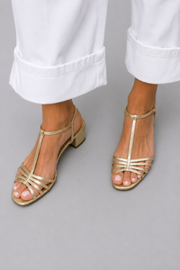 Marisa - Golden Everyday Elegance Sandals