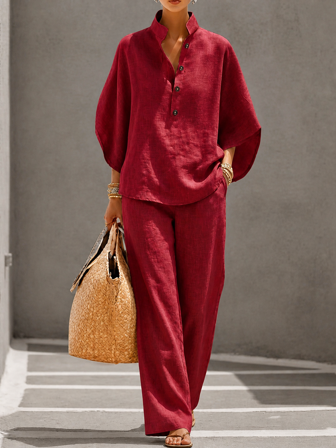 Ariel | Linen Set · Fluidity & Natural Elegance