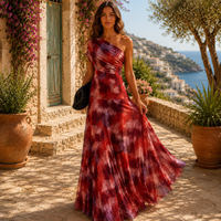 Marlene | Elegant One-Shoulder Dress with Gradient