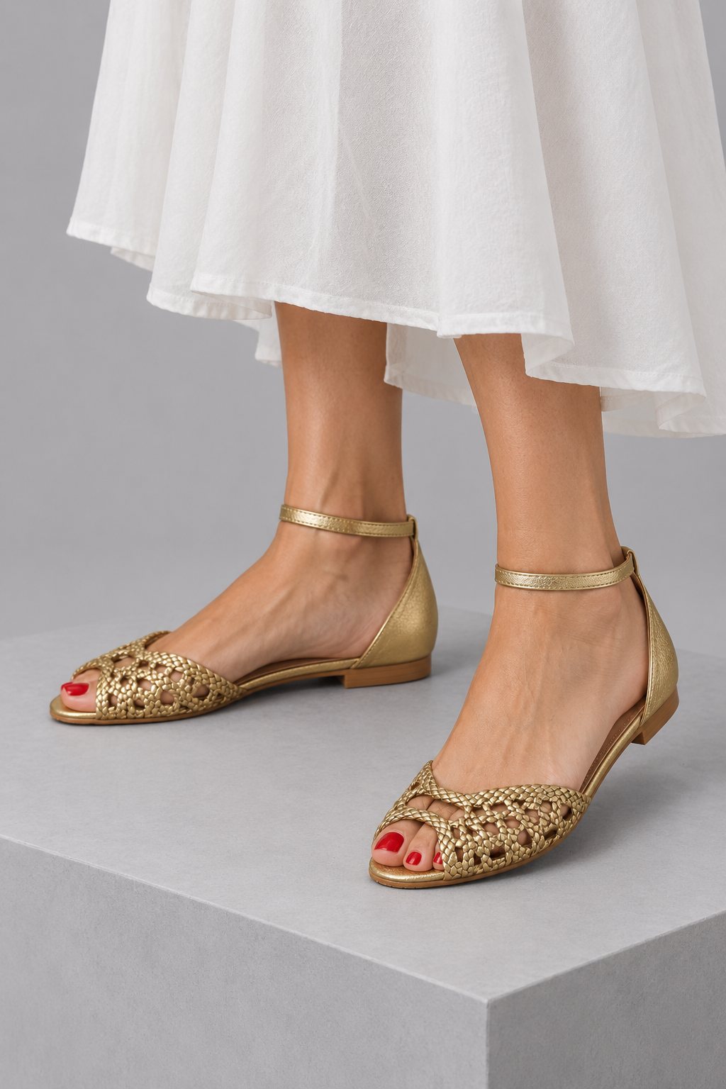 Jolina | Woven Summer Sandals