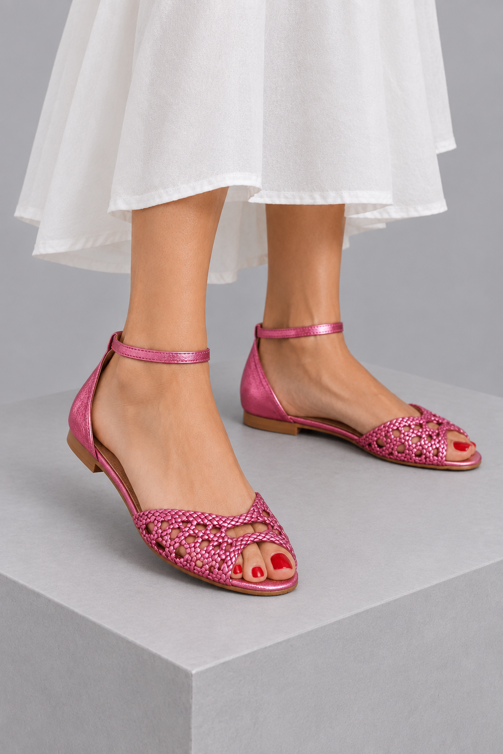 Jolina | Woven Summer Sandals