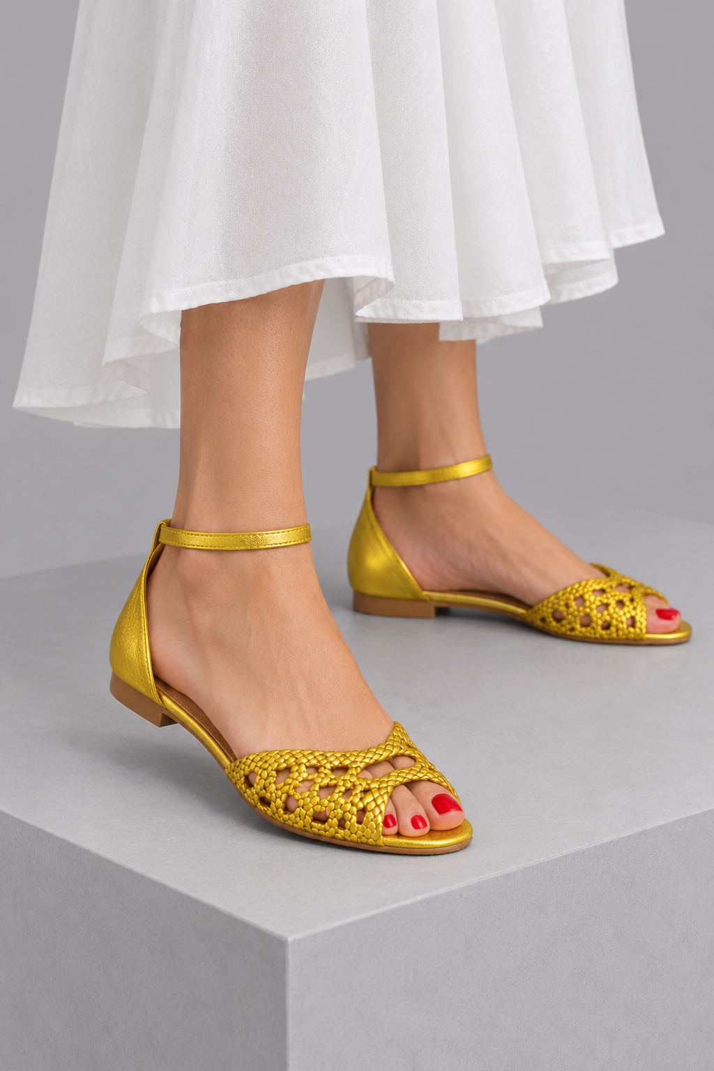 Jolina | Woven Summer Sandals
