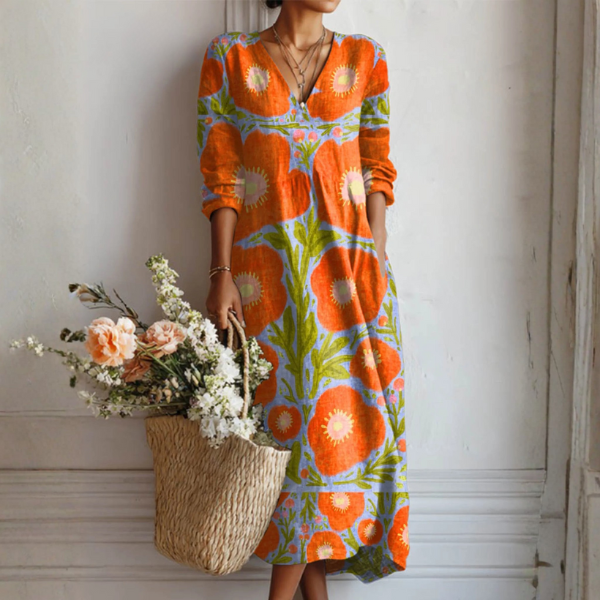 Alba™ | Charming Floral Dress