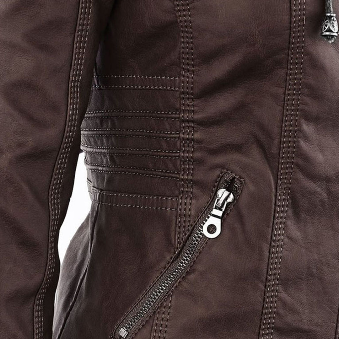 Flavia | Durable and Elegant Leather Jacket