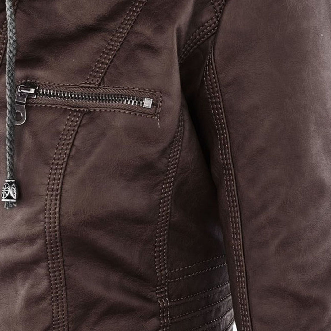 Flavia | Durable and Elegant Leather Jacket
