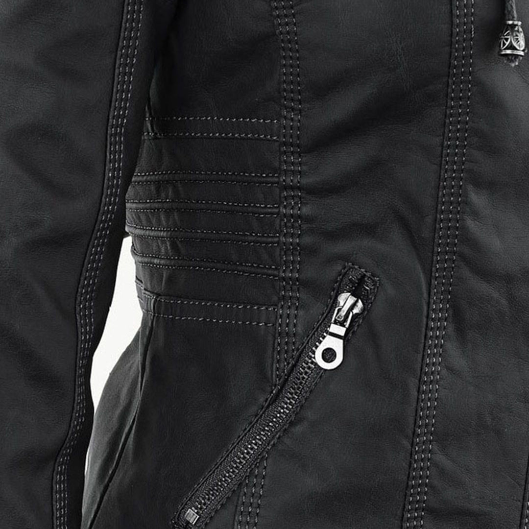 Sveva | Robust and Elegant Leather Jacket