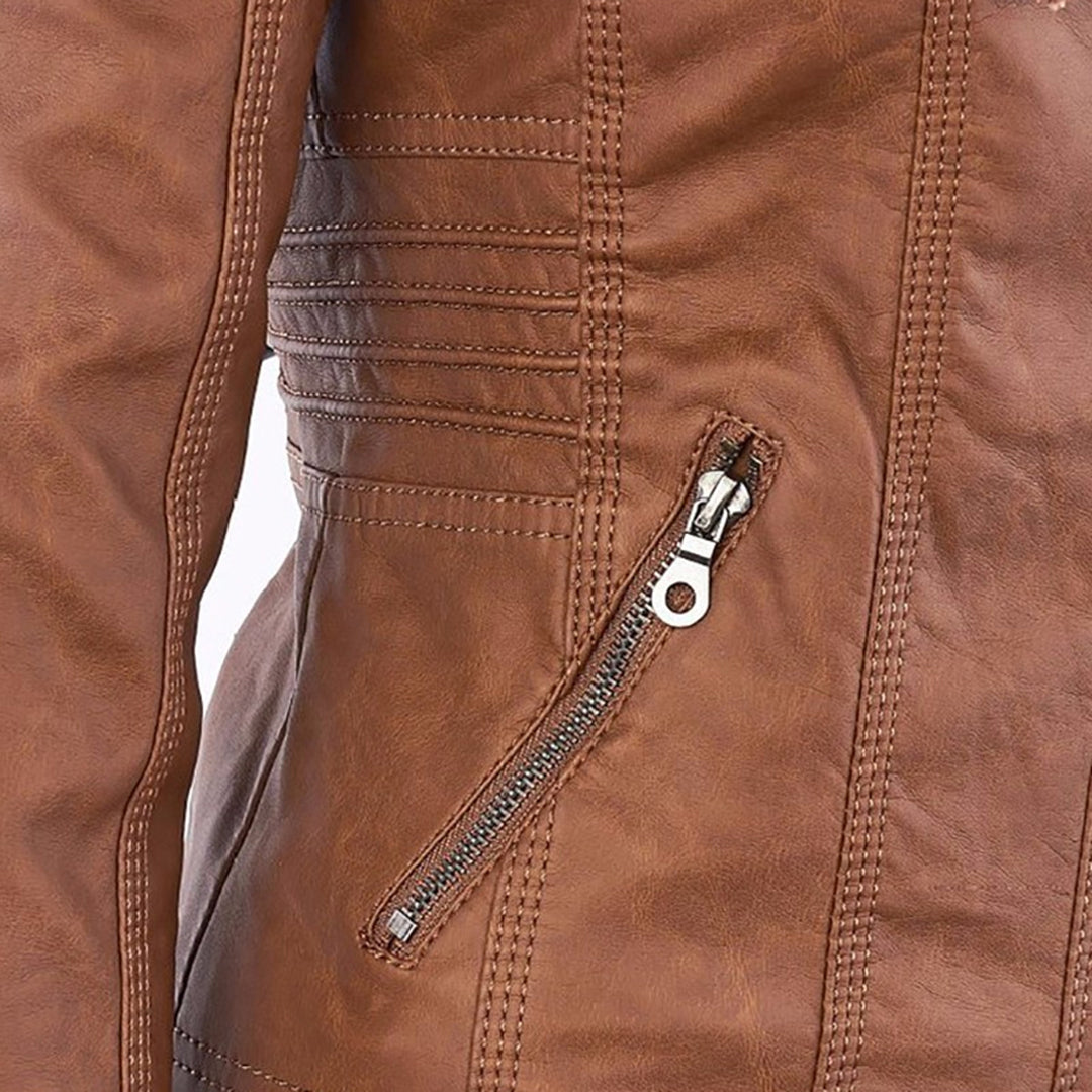 Flavia | Durable and Elegant Leather Jacket