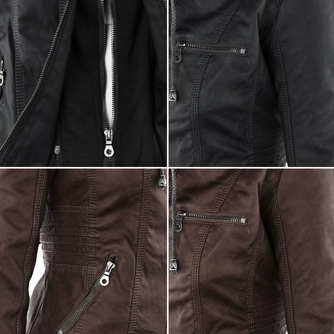 Flavia | Durable and Elegant Leather Jacket