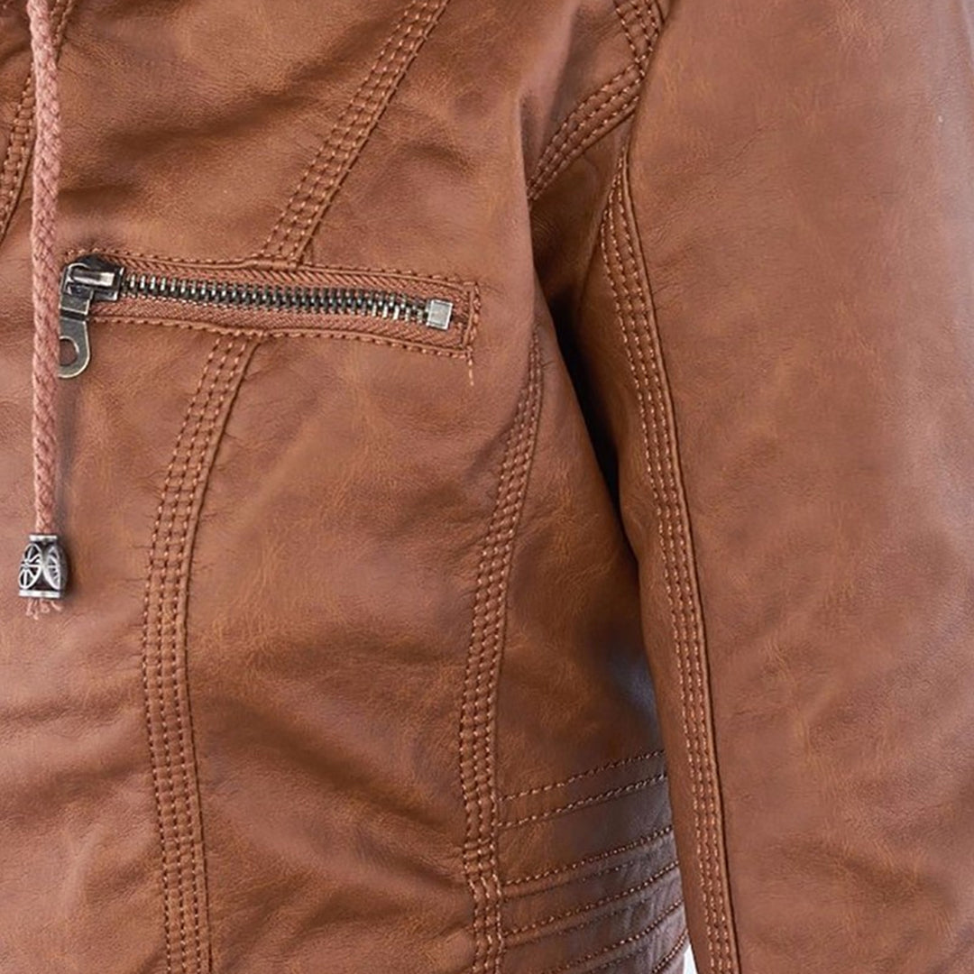 Flavia | Durable and Elegant Leather Jacket