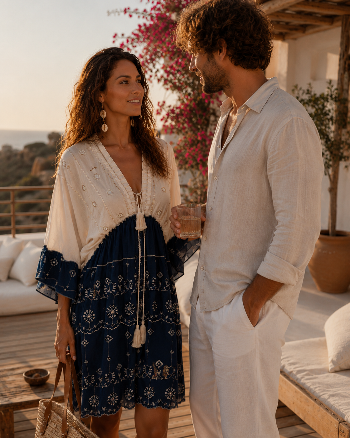 Mikonos Short Dress