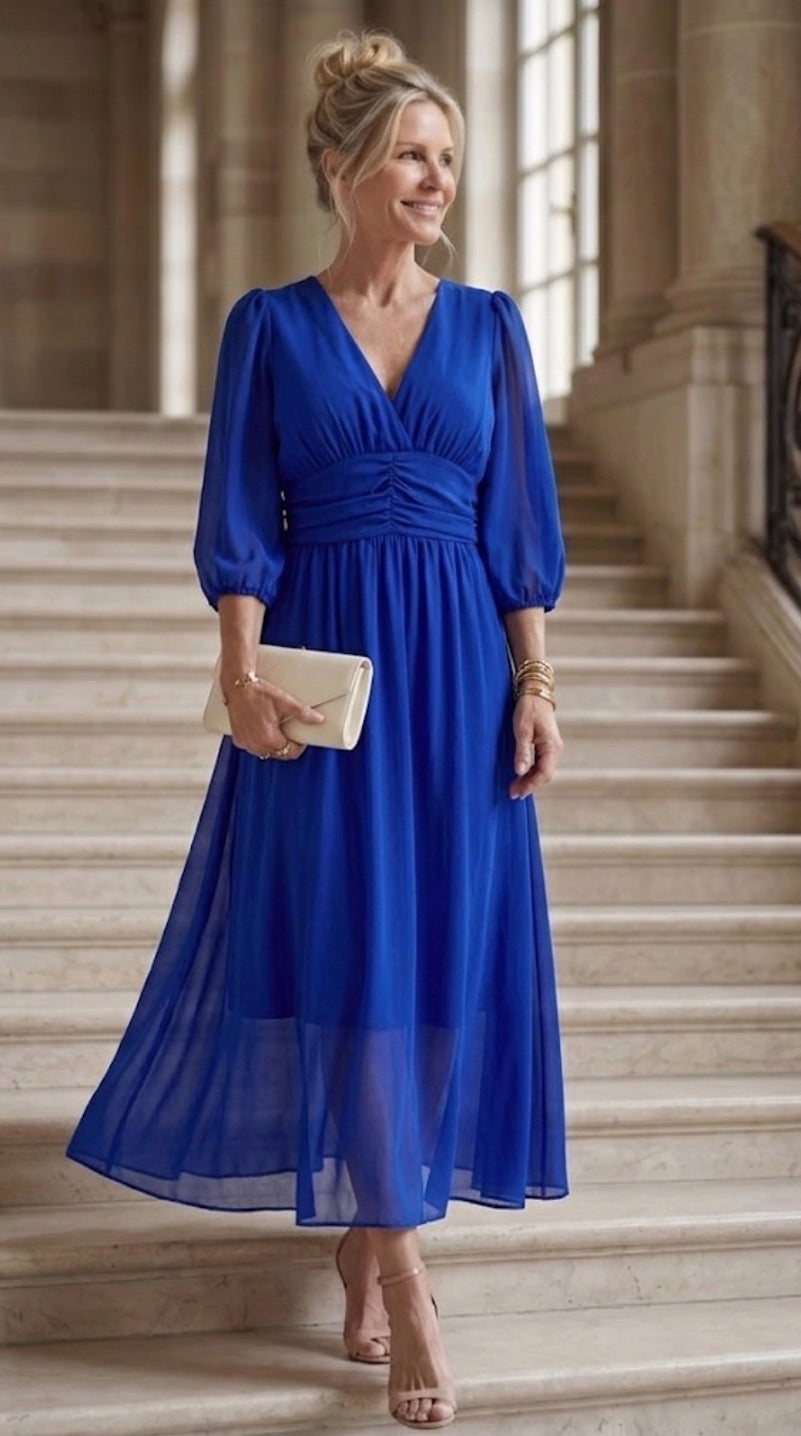 Ellis & Johnson™ | Elegant Wrap Dress
