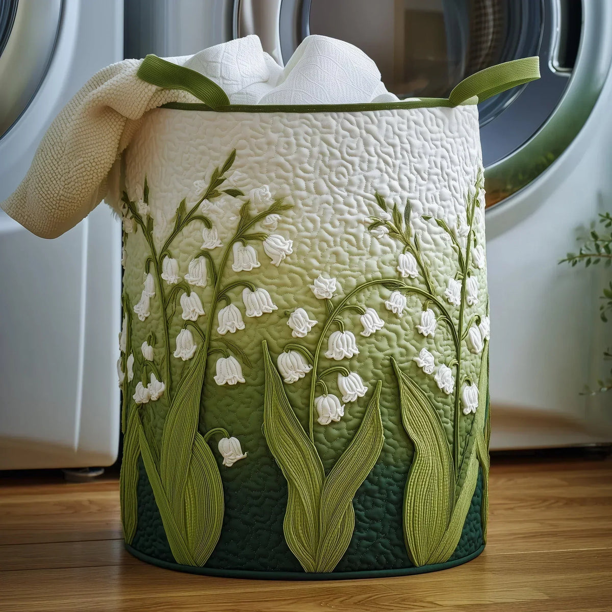 Lily of the Valley | Handcrafted Laundry Basket