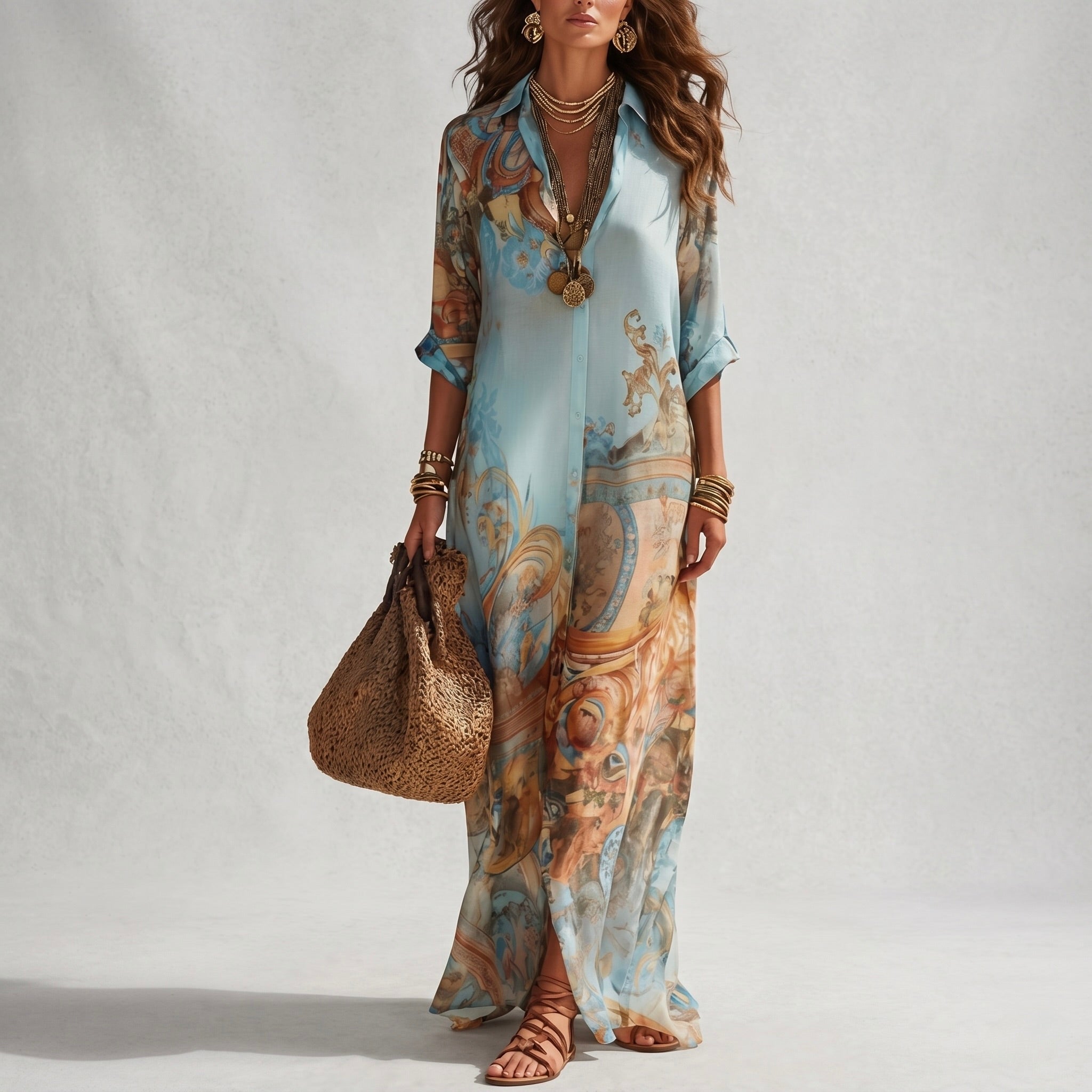 Mara | Elegant Flowing Summer Dress