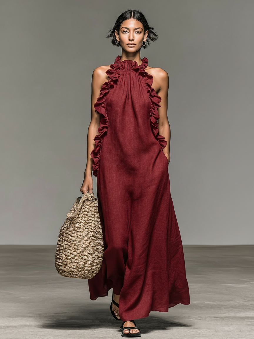 Lora | Maxi Dress with Pockets