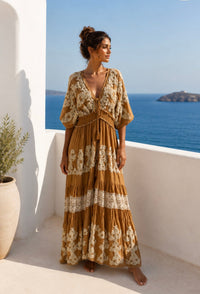 Caramel Sahara Dress