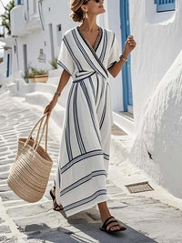 SERENITY | Chic Coastal Maxi with Flattering Fit and Breathable Ease