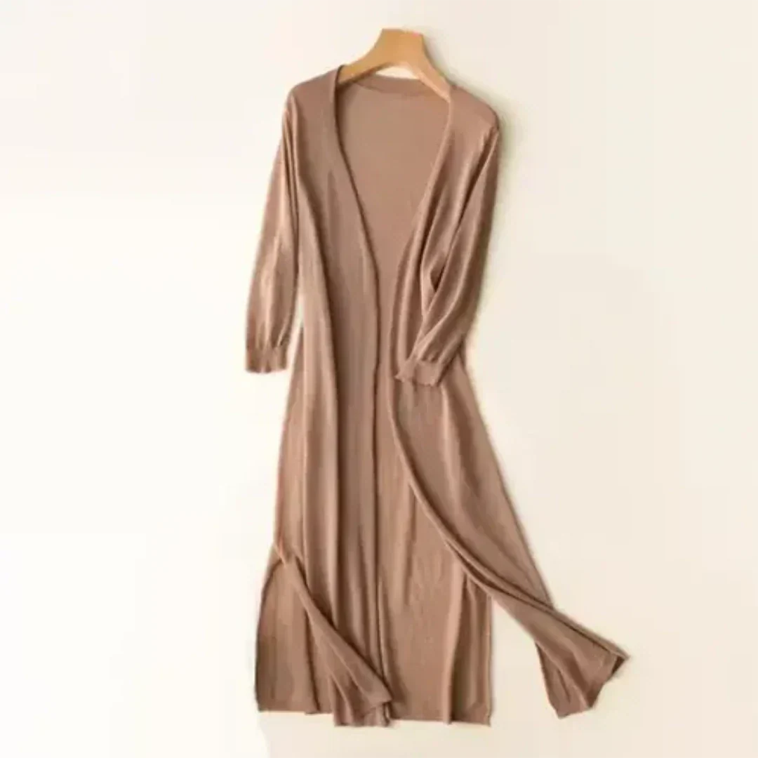 Long Lightweight Elegant Cardigan for Women