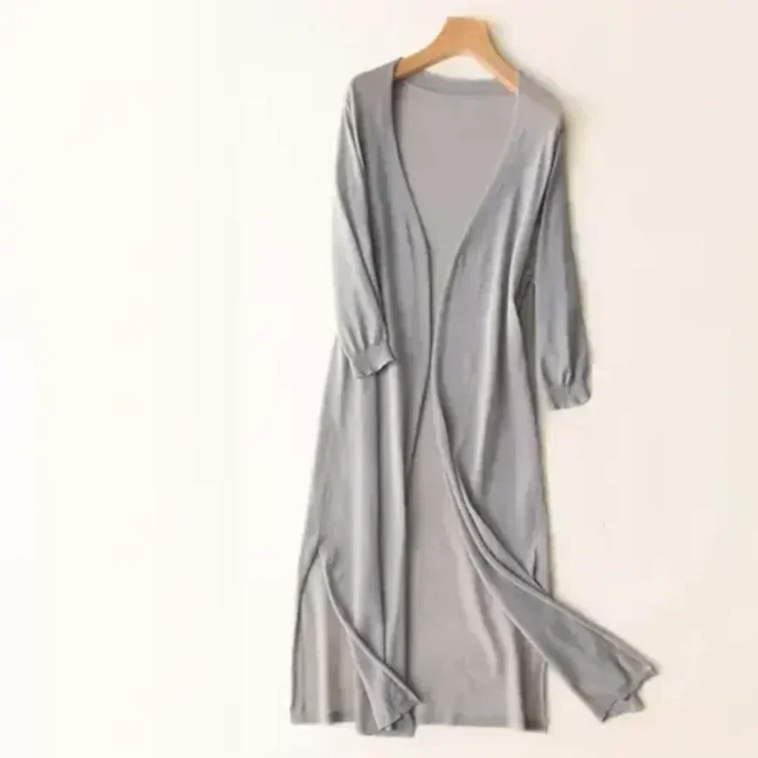 Long Lightweight Elegant Cardigan for Women
