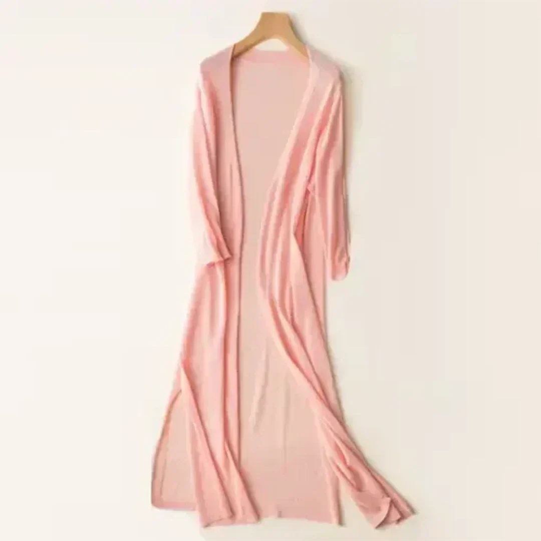 Long Lightweight Elegant Cardigan for Women