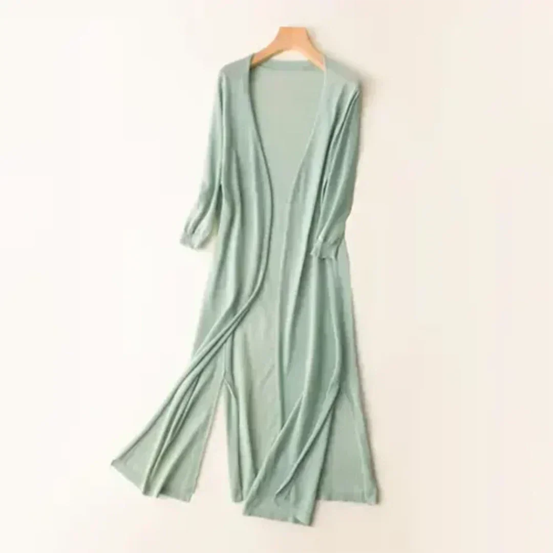 Long Lightweight Elegant Cardigan for Women