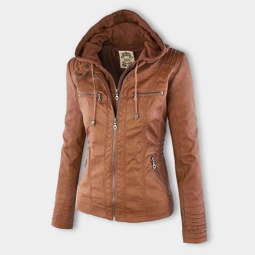 Flavia | Durable and Elegant Leather Jacket