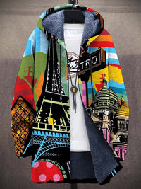 Emerson | Art-Inspired Hooded Zip Jacket
