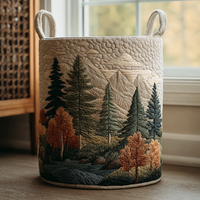 Mountain View | Handcrafted Laundry Basket