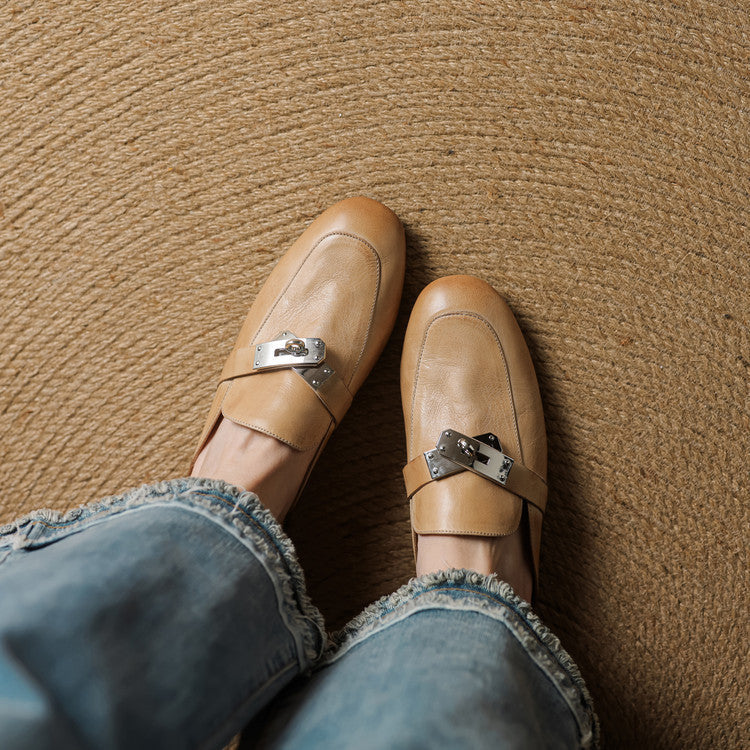 Carla | Genuine Leather Mules