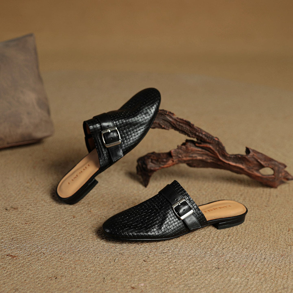 Emrie | Genuine Leather Mules