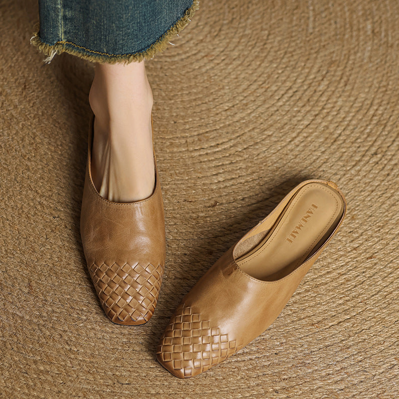 Dalvi | Genuine Leather Mules