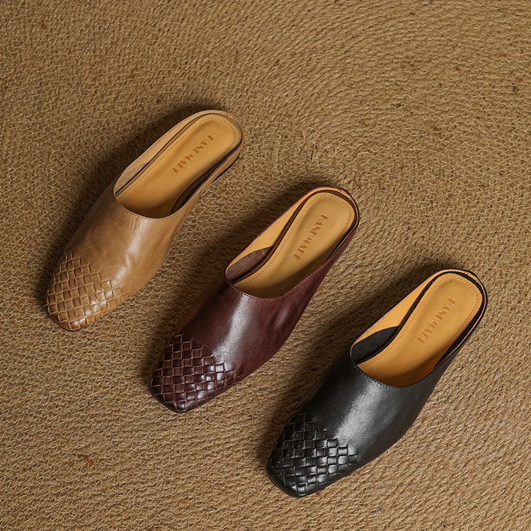 Dalvi | Genuine Leather Mules